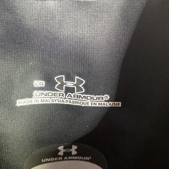 Under Armour Women’s Crave Jacket Black with White Trim Windbreaker W-195 Size L - Picture 6 of 10